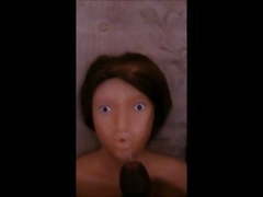 Sex Doll Vid 7 - Piledriving Nicola's mouth