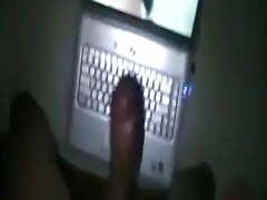 MY BIG DICK (Jamaican) Cumming On My Laptop