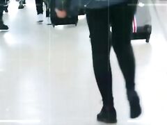 Naive teen blackmailed and fucked by security guard