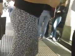 Hot argentinian teen in legging pant