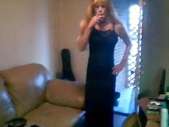 Kathy Sexy Black Dress Smoke