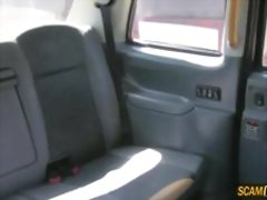 Hottie blonde Canadian slut pays anal sex for taxi ride