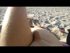 On the nude beach