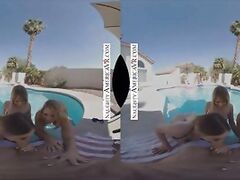 Naughty America - Smoking hot babes join you poolside