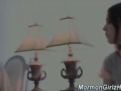 Ruthless mormon lez teen