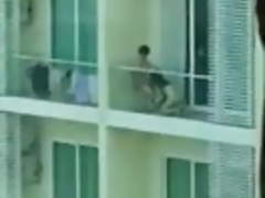 SG neighbour balcony