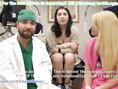 $CLOV - Busty Asian Mina Moon Gets Humiliating Gyno Exam Required For New Students By Doctor Tampa & Nurse Destiny Cruz! Tampa University Entrance Physical movies @ GirlsGoneGyno.com