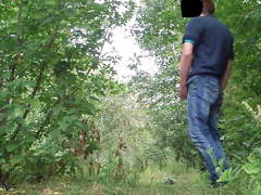 Dickflash - Small dick in woods #2