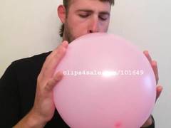 Balloon Fetish - Luke Rim Acres Balloons Video 2