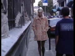 Lea Martini Solo in a fur coat